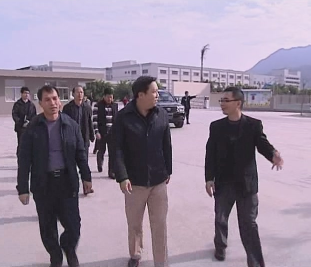 DALINGSHAN TOWN MAYOR HUANG VISIT LONGJOIN